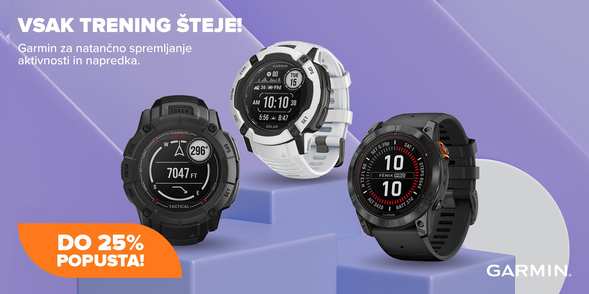Garmin spomladanska akcija